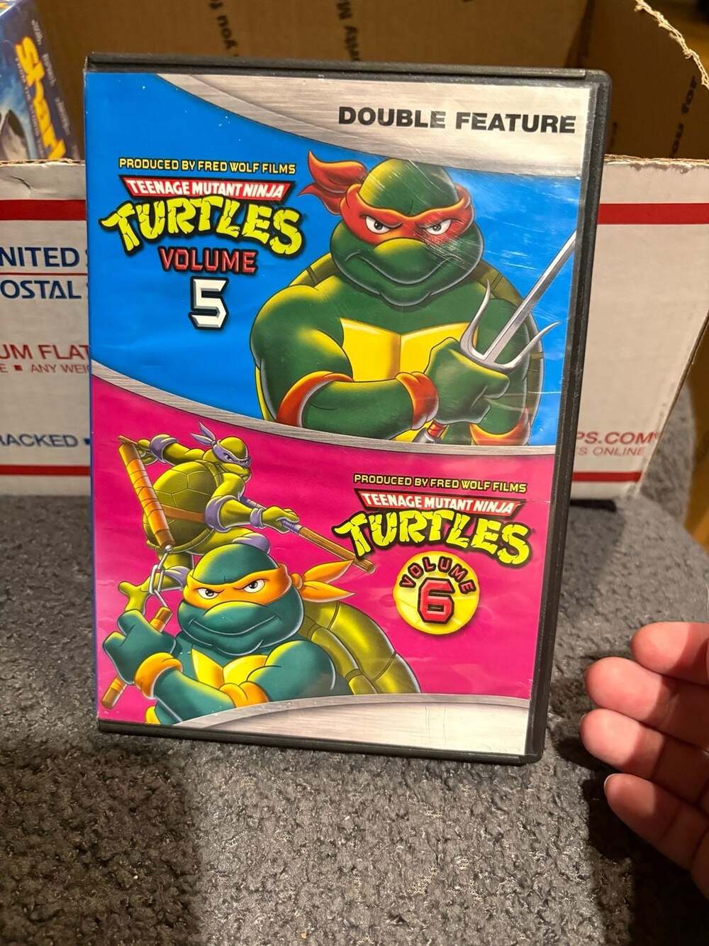 Teenage Mutant Ninja Turtles Vol 5 + 6 dvd